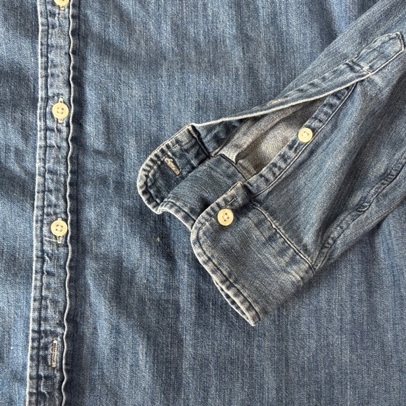 Ralph Lauren Casual Blue Button Down Shirt - Picture 4 of 4